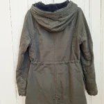 Thumbnail for Roots Olive Green Hooded Winter Coat Utility Parka