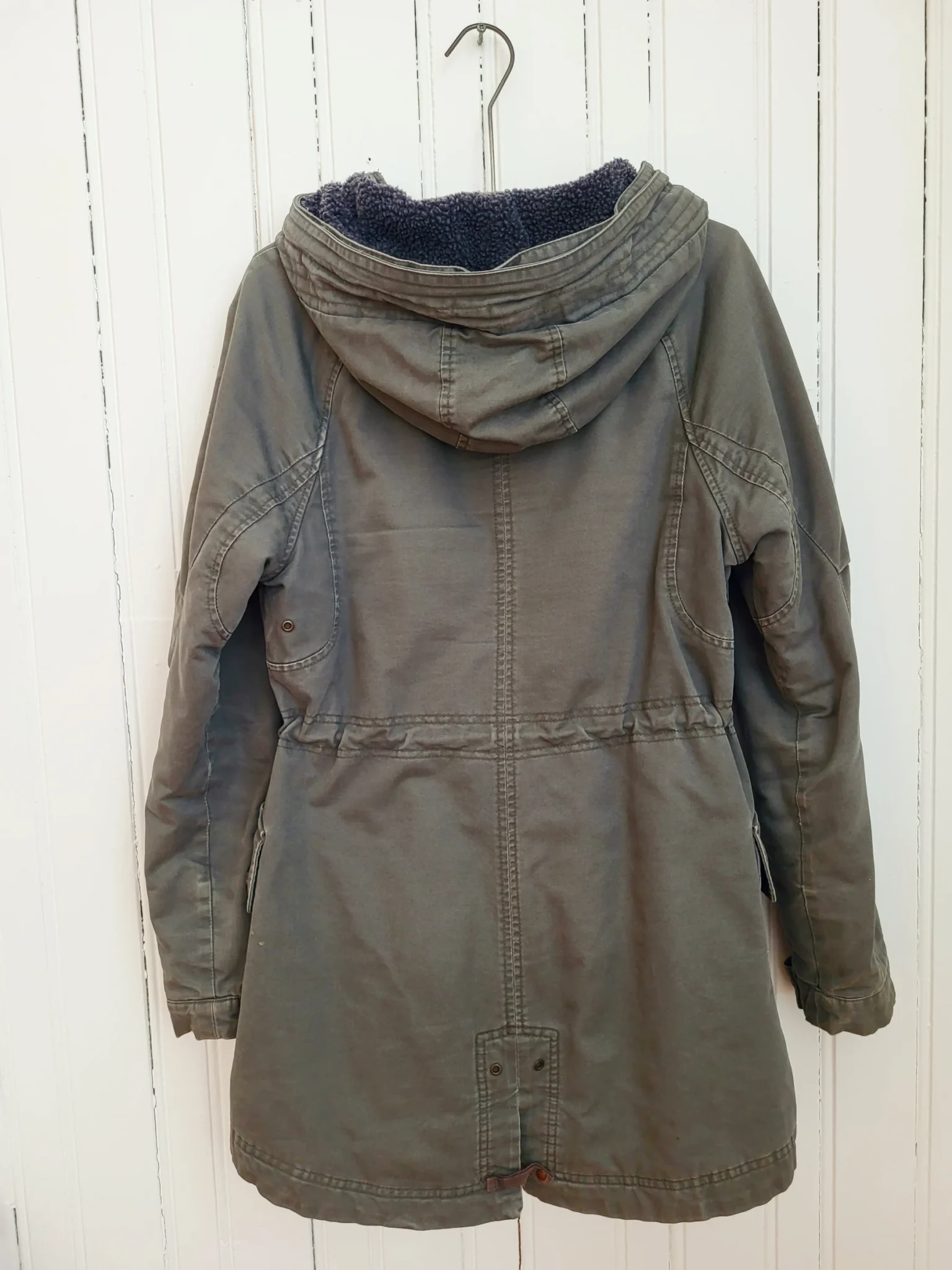 Image for Roots Olive Green Hooded Winter Coat Utility Parka