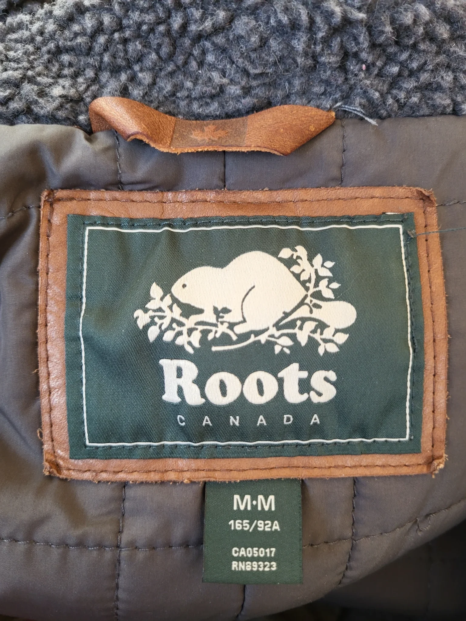Image for Roots Olive Green Hooded Winter Coat Utility Parka