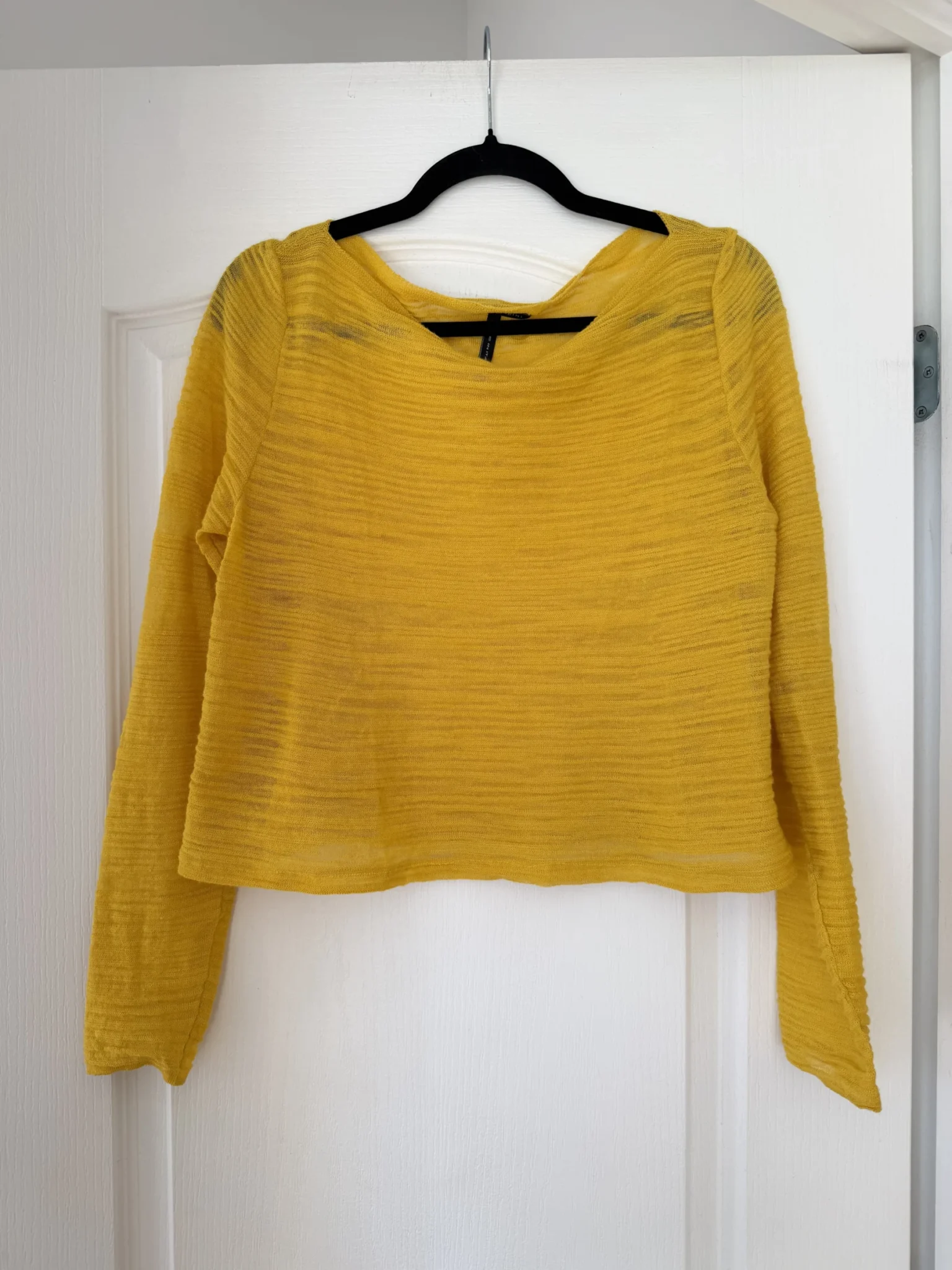 Featured image for Sarah Pacini yellow knitted jumper, one size
