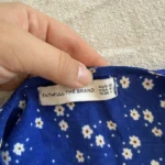Thumbnail for Faithfull the Brand blue and white floral dress, size L