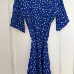 Thumbnail for Faithfull the Brand blue and white floral dress, size L