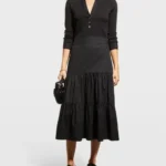 Thumbnail for Veronica Beard Jeans dress, size L, black