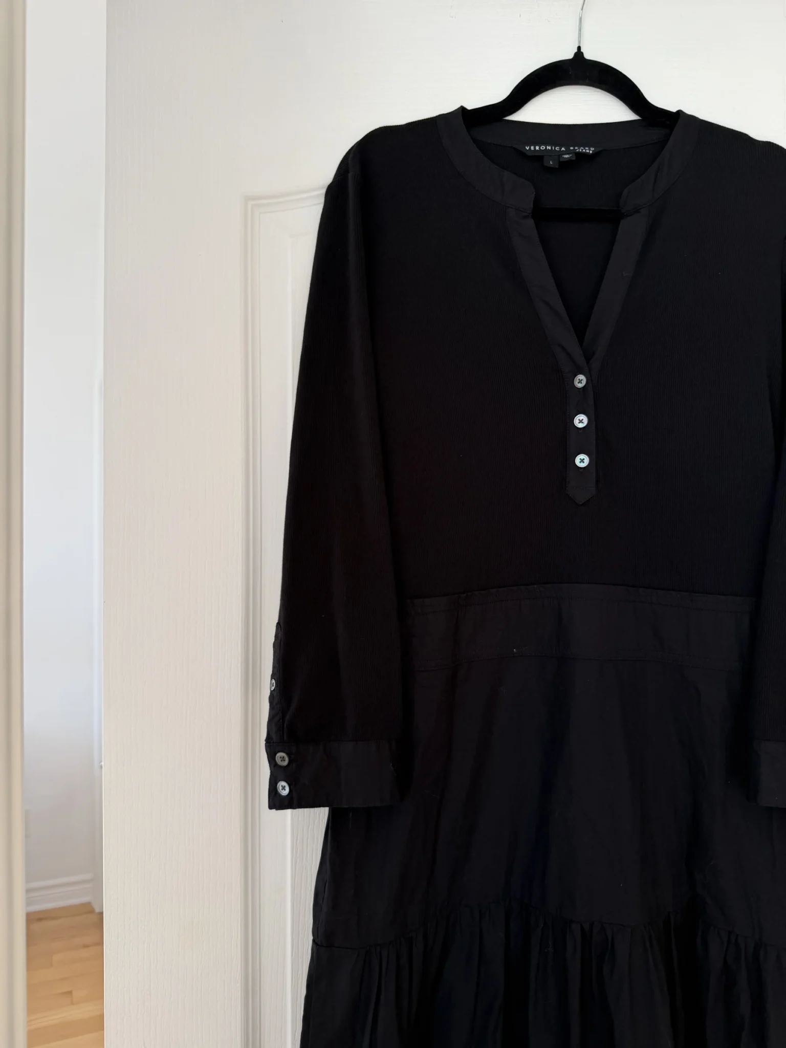 Image for Veronica Beard Jeans dress, size L, black