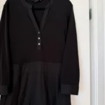 Thumbnail for Veronica Beard Jeans dress, size L, black