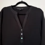 Thumbnail for Veronica Beard Jeans dress, size L, black