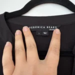 Thumbnail for Veronica Beard Jeans dress, size L, black