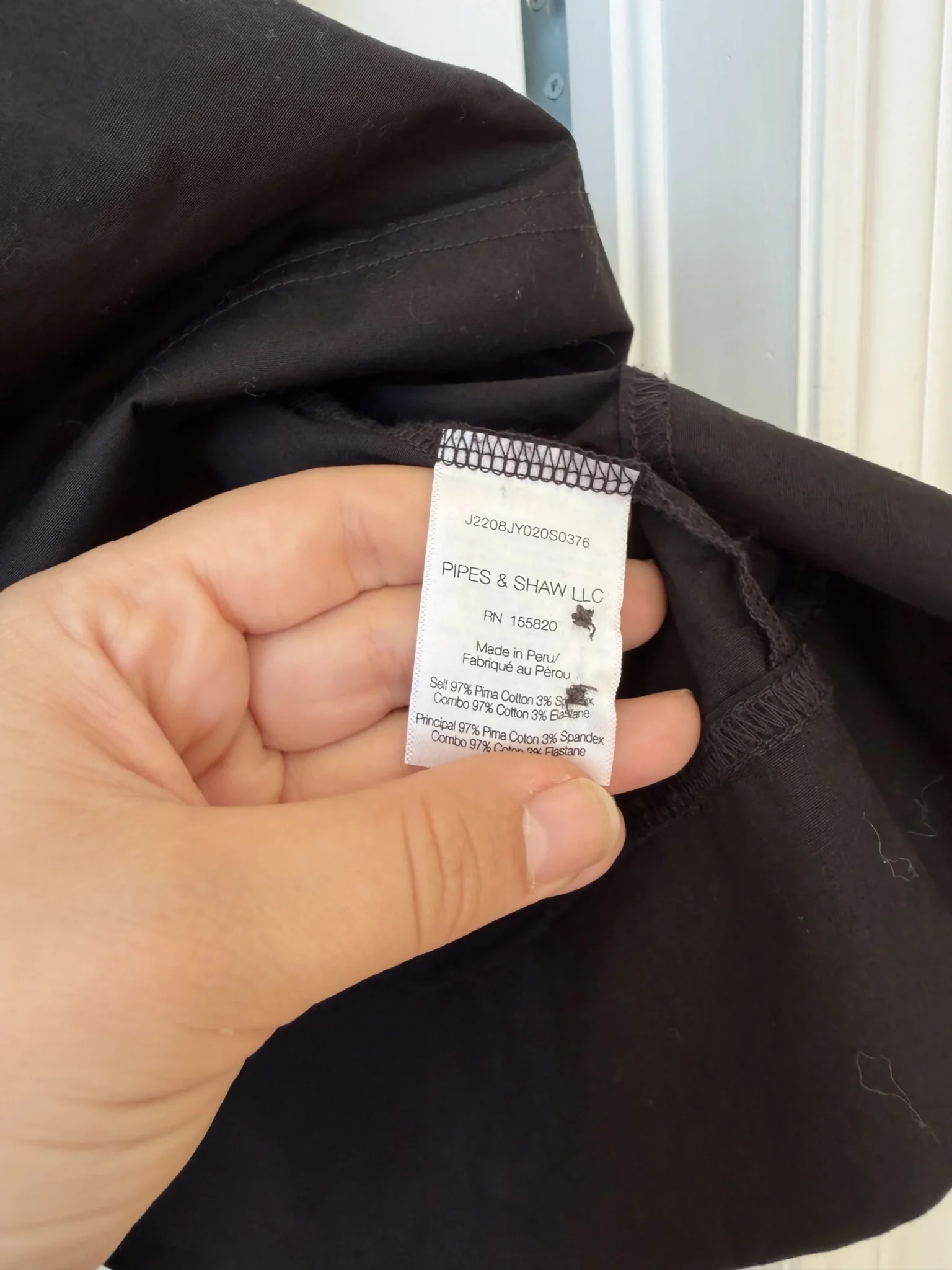 Image for Veronica Beard Jeans dress, size L, black