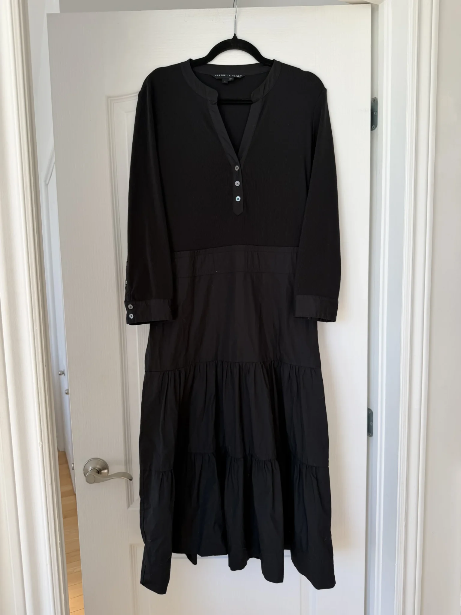Image for Veronica Beard Jeans dress, size L, black