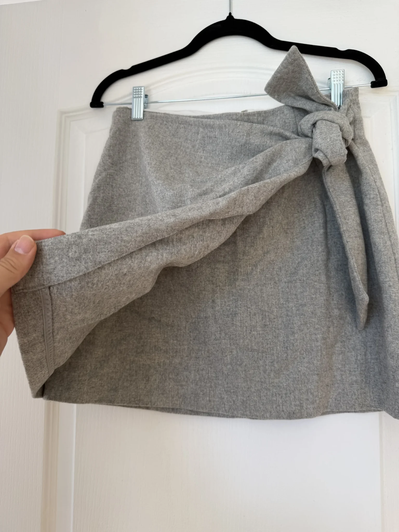 Image for Jupe Wilfred en laine grise taille 8