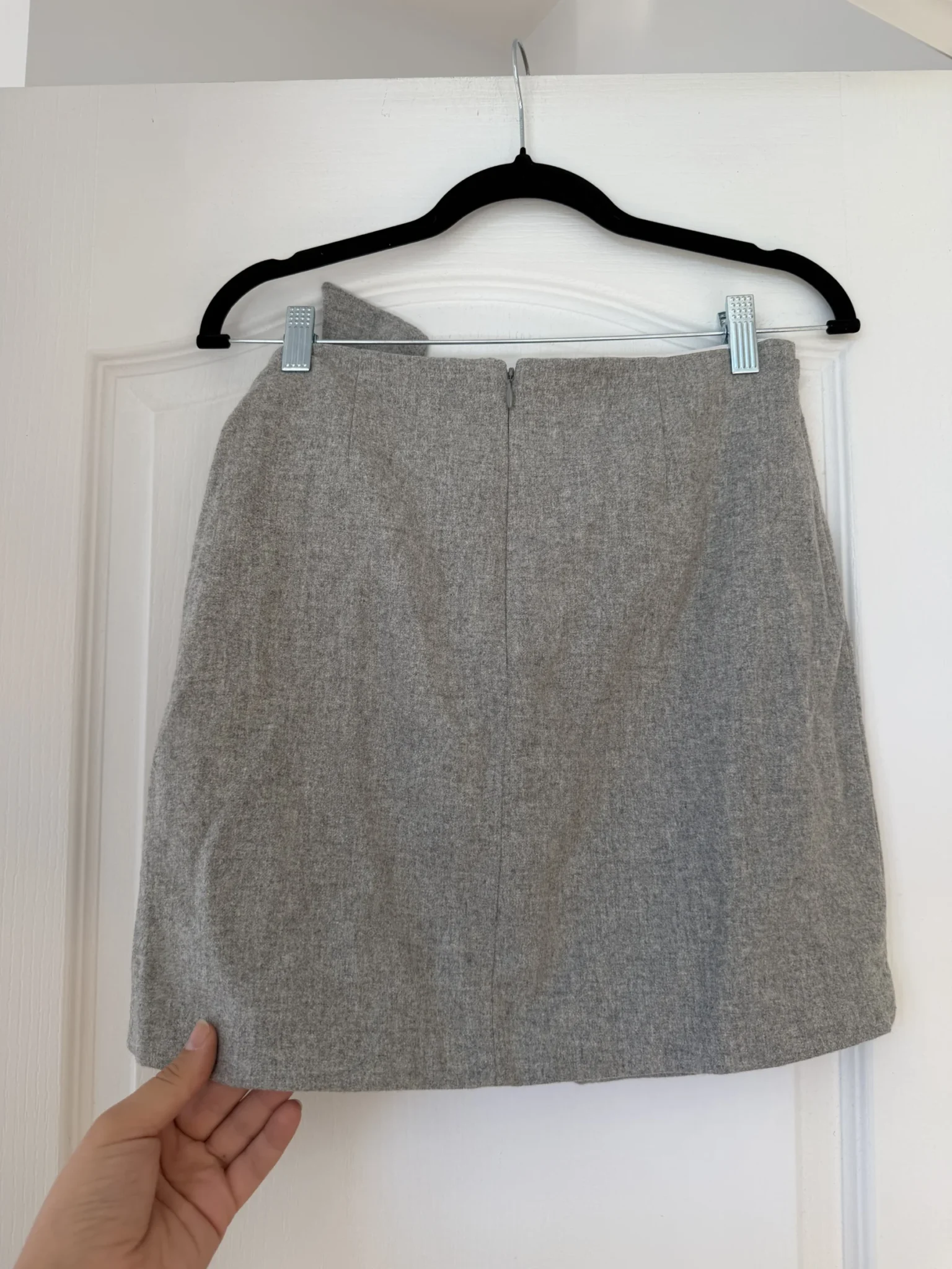Image for Jupe Wilfred en laine grise taille 8