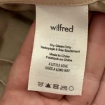 Thumbnail for Jupe Wilfred en laine à carreaux marron moutarde taille 8