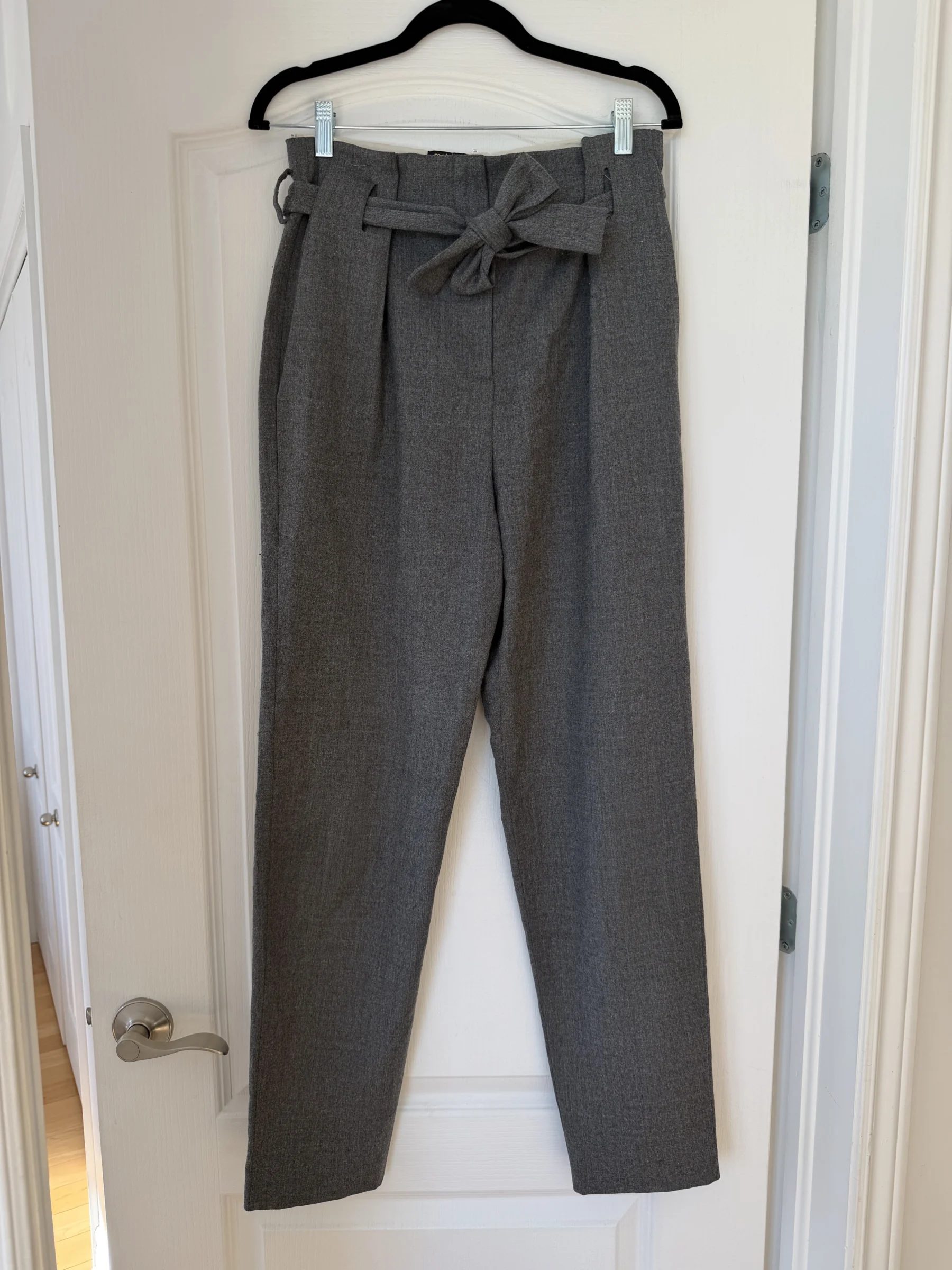Maje wool trousers, size 36, grey Maje seconde main