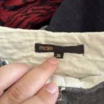 Thumbnail for Pantalon Maje en laine taille 36 gris
