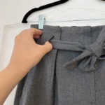 Thumbnail for Pantalon Maje en laine taille 36 gris