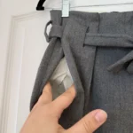 Thumbnail for Pantalon Maje en laine taille 36 gris