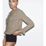 Featured thumbnail for Taupe knitted waistcoat