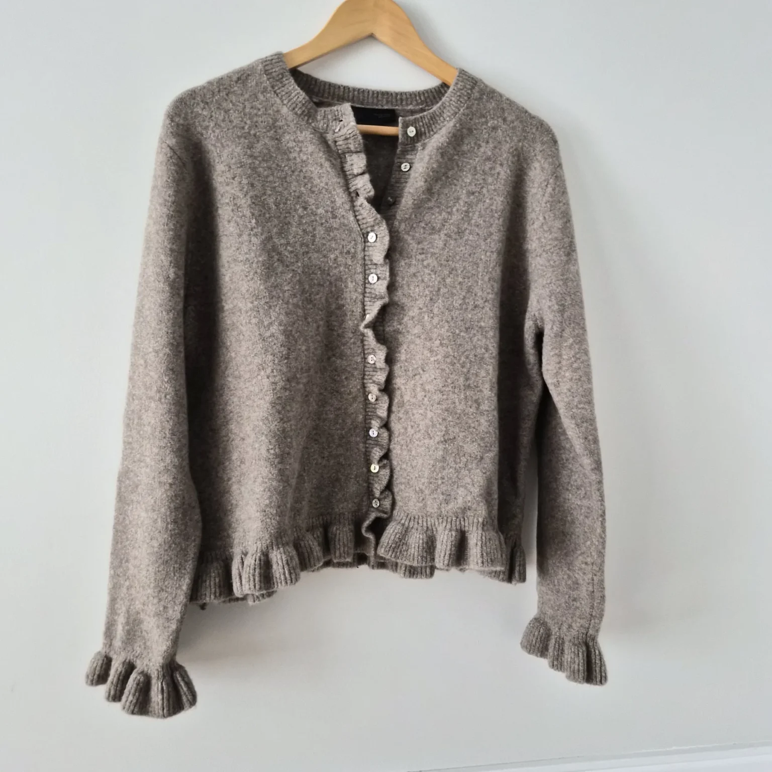 Image for Taupe knitted waistcoat