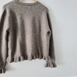 Thumbnail for Taupe knitted waistcoat