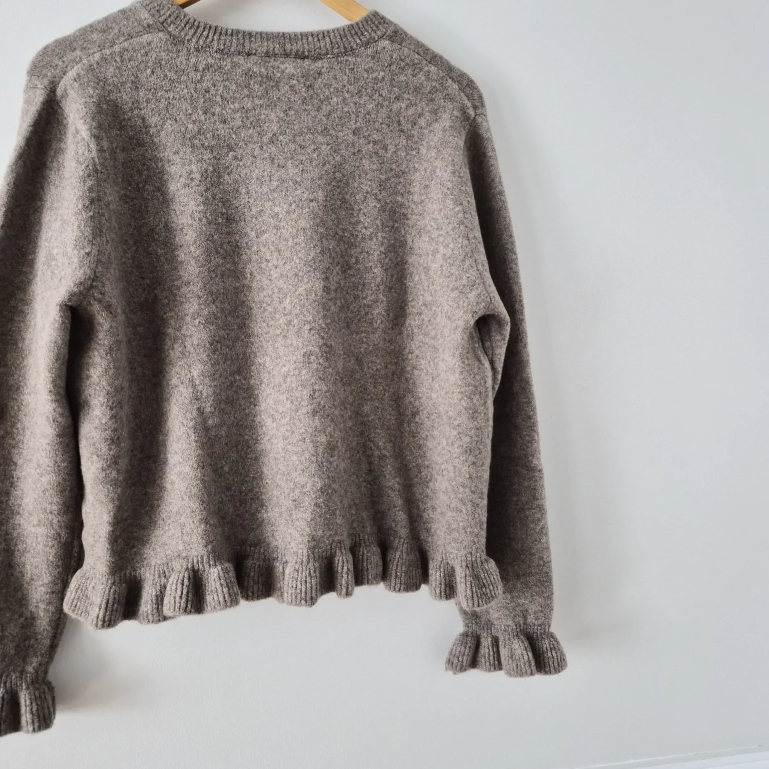 Image for Taupe knitted waistcoat