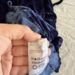 Thumbnail for Robe Reformation en velours bleu marine taille 2