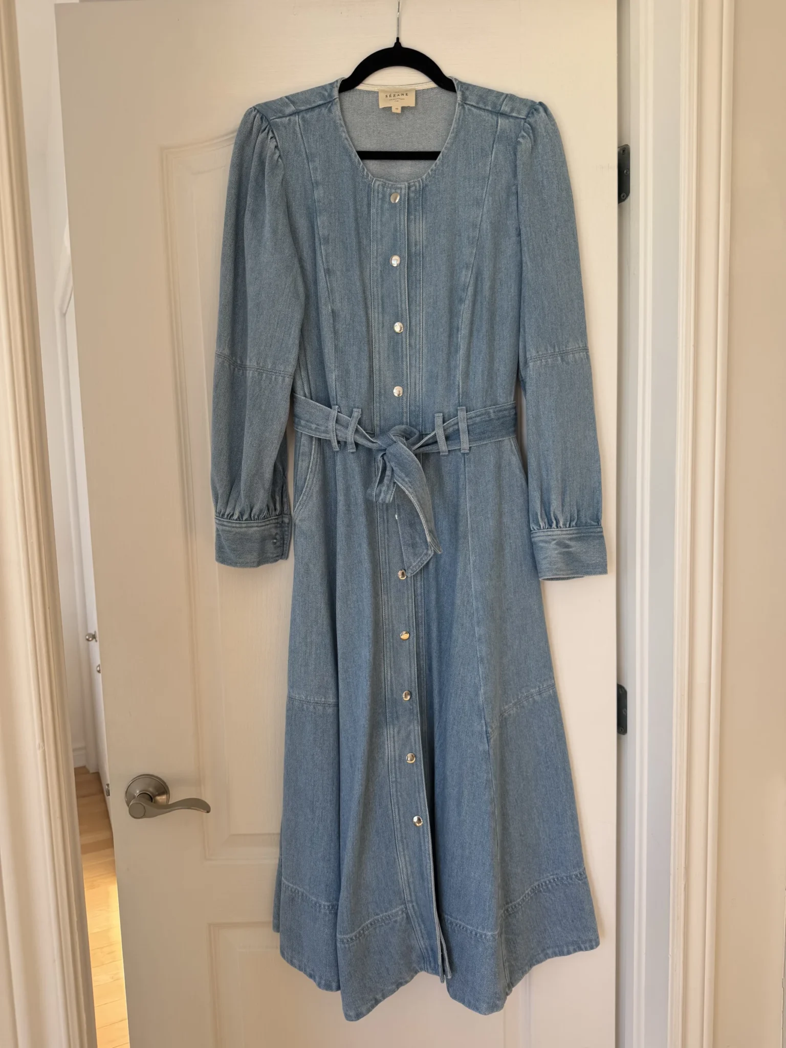 Image for Robe Sézane en jean longue taille 40