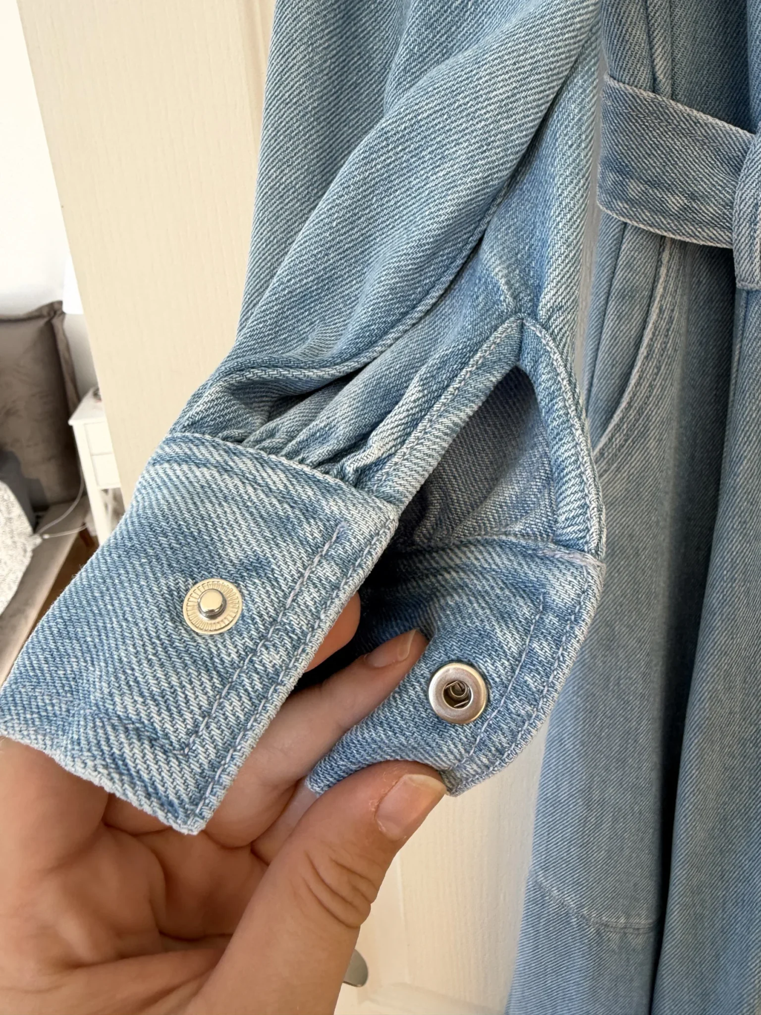 Image for Robe Sézane en jean longue taille 40