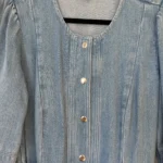 Thumbnail for Robe Sézane en jean longue taille 40