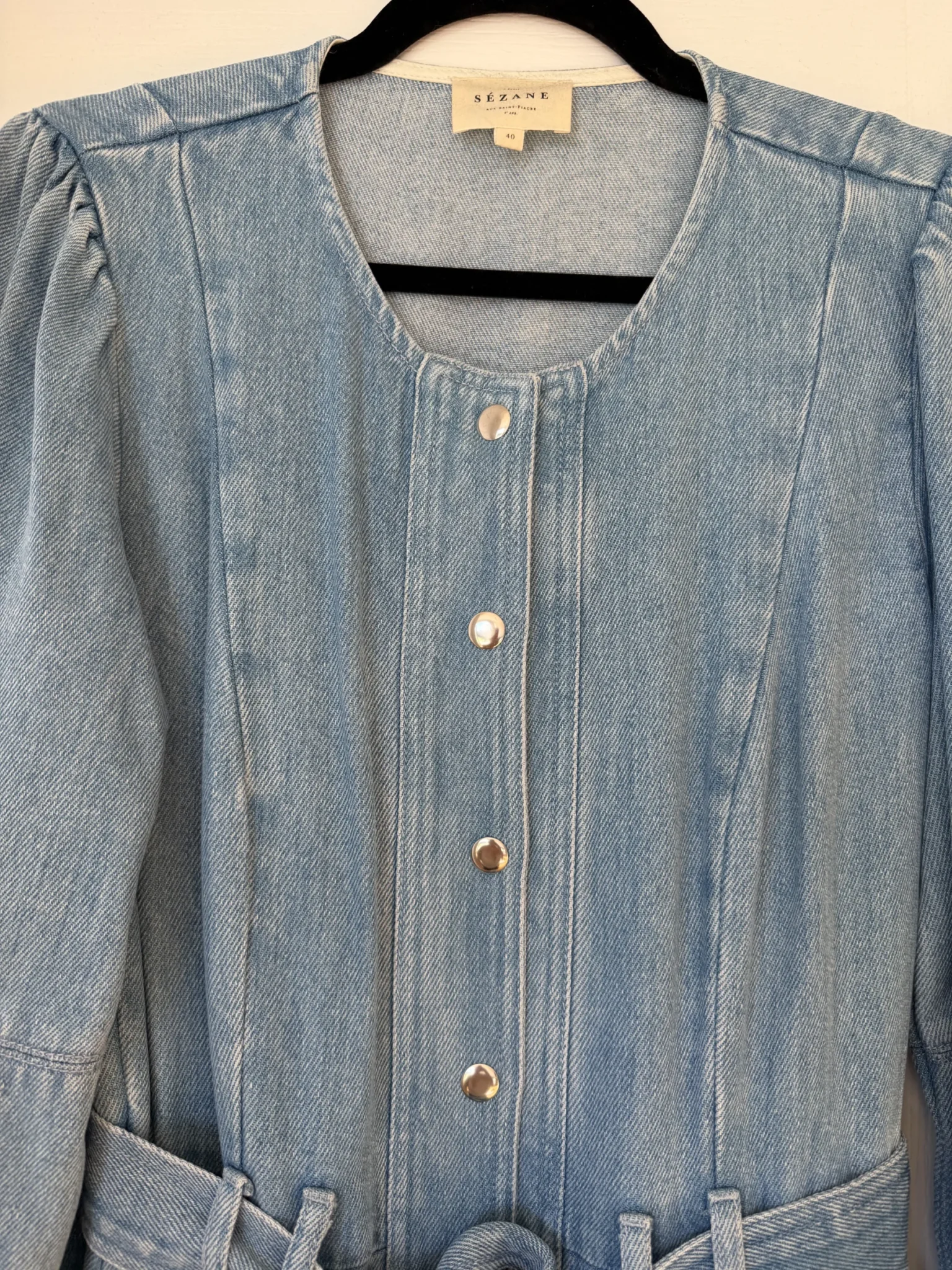 Image for Robe Sézane en jean longue taille 40