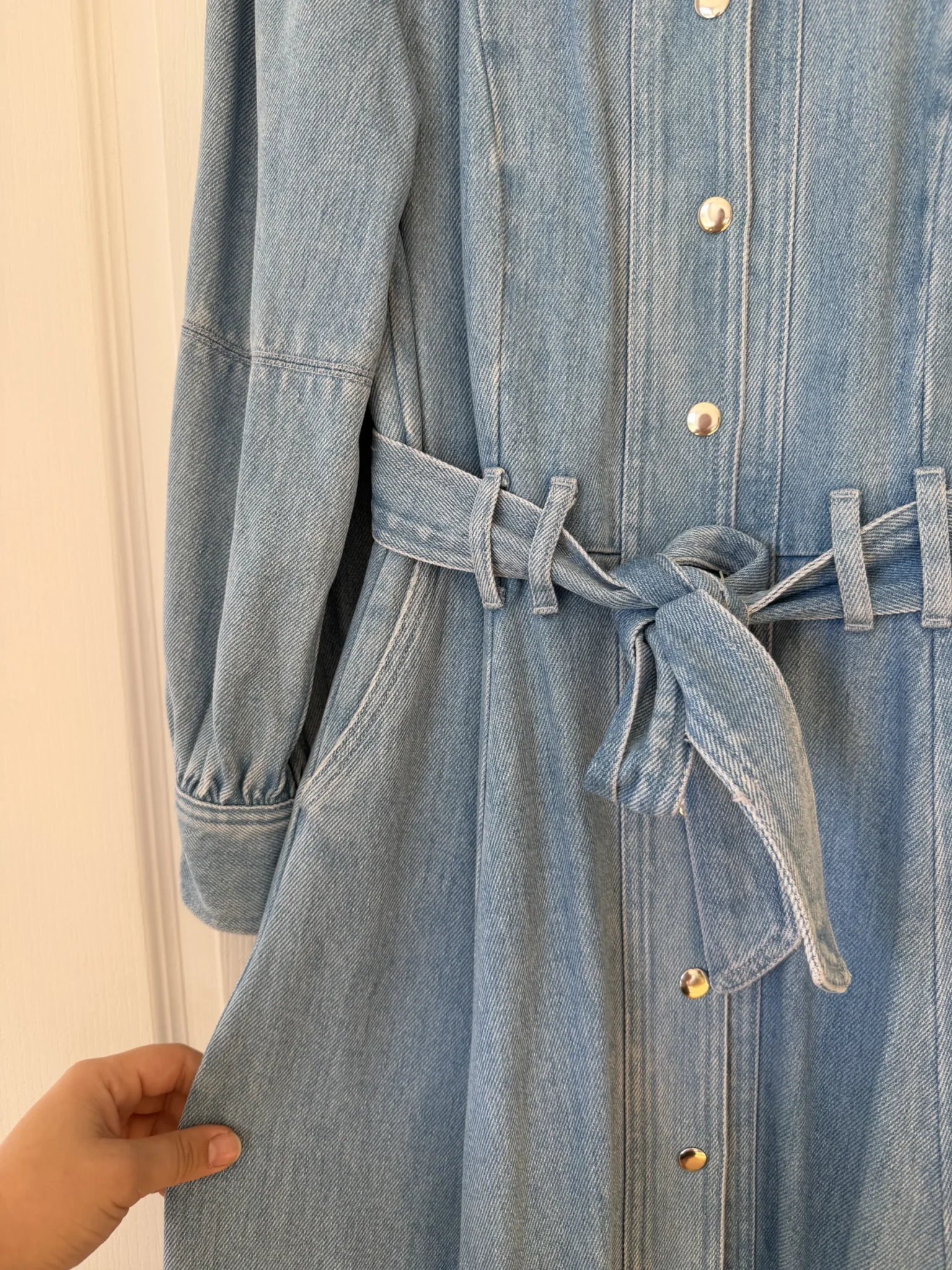 Image for Robe Sézane en jean longue taille 40