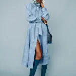 Thumbnail for Robe Sézane en jean longue taille 40