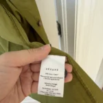 Thumbnail for Robe Sézane modèle Navi Dress kaki taille 40