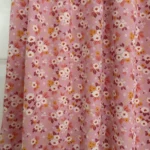 Thumbnail for Womance pink floral midi skirt