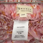 Thumbnail for Womance pink floral midi skirt
