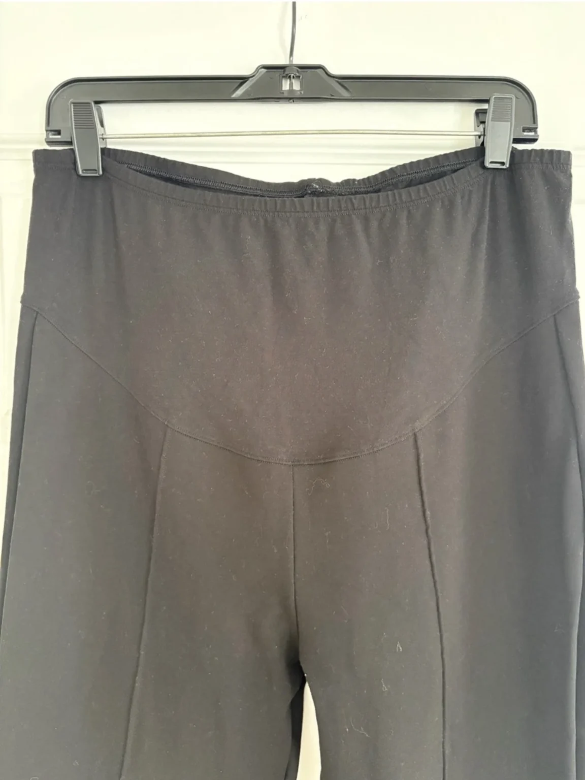 Image for GAP black maternity trousers