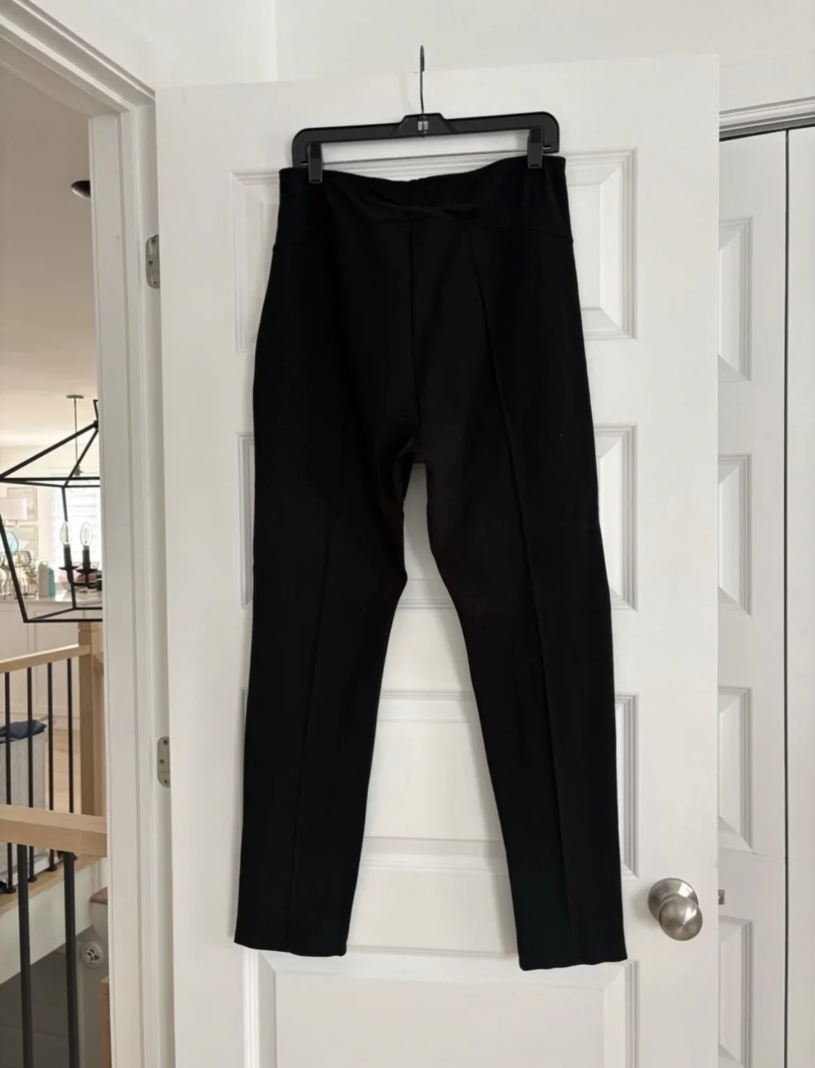 Image for GAP black maternity trousers