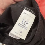 Thumbnail for GAP black maternity trousers