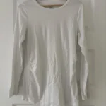 Featured thumbnail for White GAP round-neck maternity jumper
