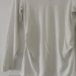 Thumbnail for GAP white V-neck maternity jumper