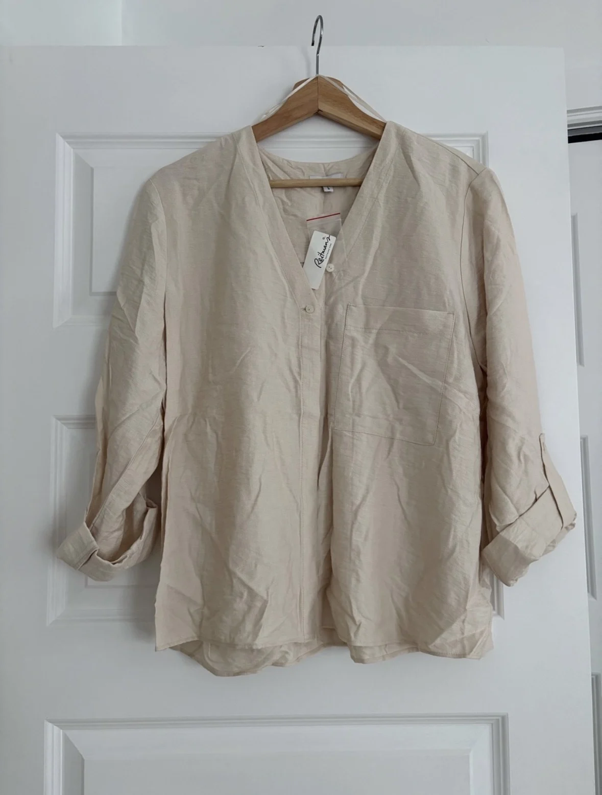 New beige Reitmans blouse Reitmans seconde main