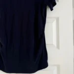 Thumbnail for GAP navy blue short-sleeved maternity top
