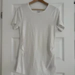 Featured thumbnail for GAP white short-sleeved maternity top