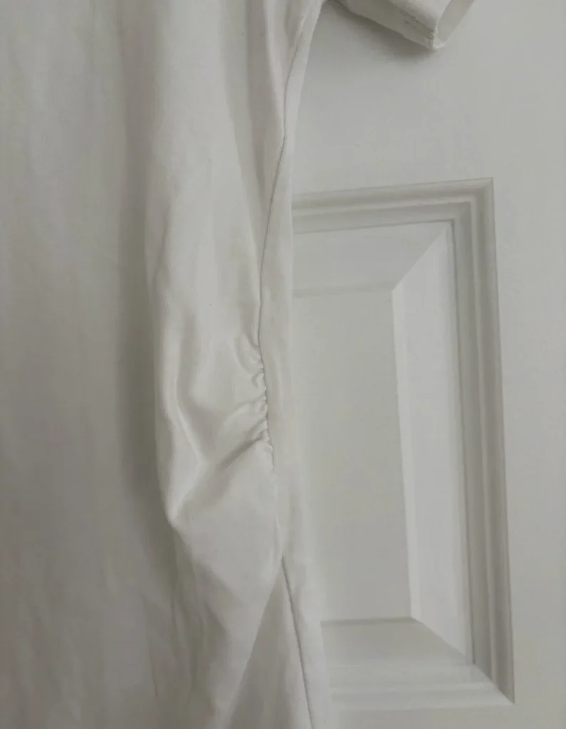 Image for GAP white short-sleeved maternity top