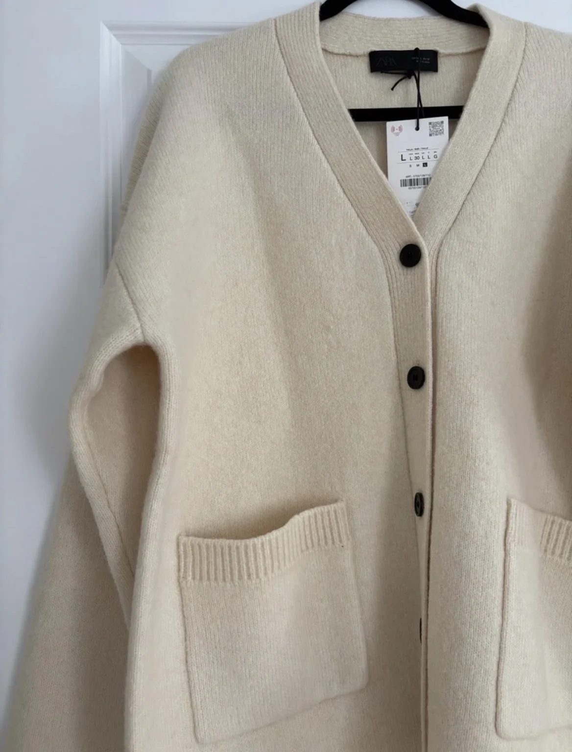Image for Brand-new cream Zara jacket