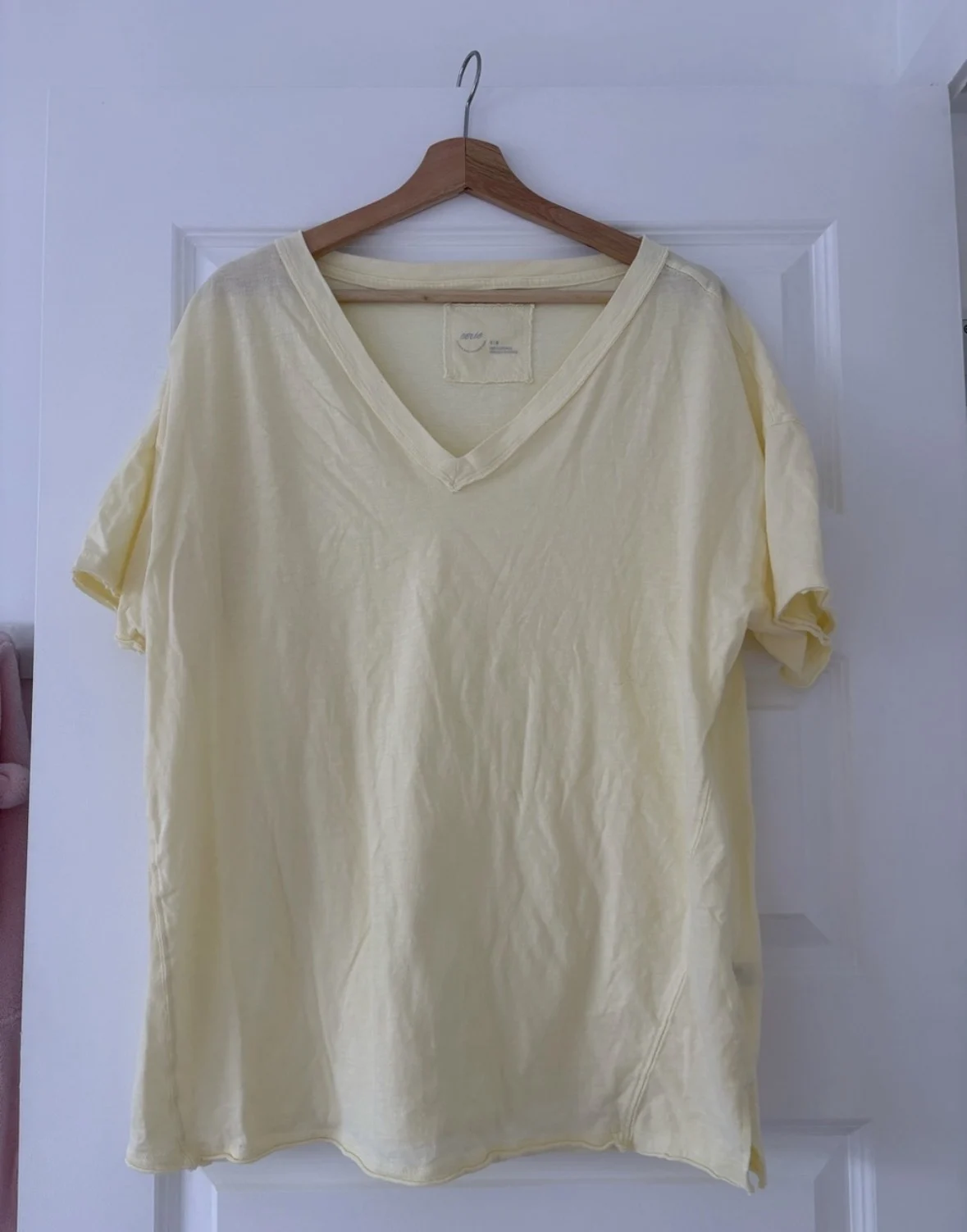 Aerie oversized yellow T-shirt Aerie seconde main