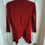 Thumbnail for San Francisco Red Waterfall Cardigan Shop | Red Waterfall Cardigan - S