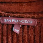 Thumbnail for San Francisco Red Waterfall Cardigan Shop | Red Waterfall Cardigan - S