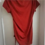 Thumbnail for BSF Boutique San Francisco Red Ruched Dress / Red Ruched Dress - M