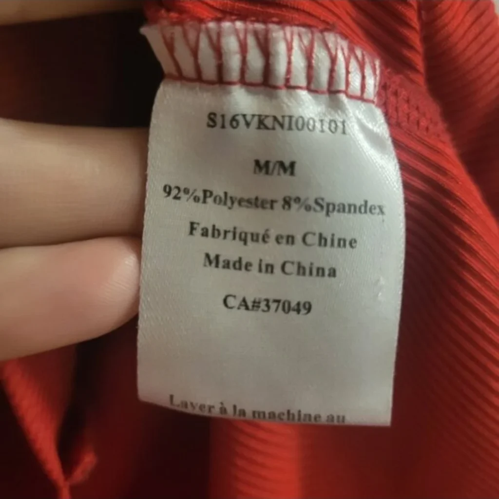 Image for BSF Boutique San Francisco Red Ruched Dress / Red Ruched Dress - M