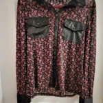 Thumbnail for BSF Boutiques San Francisco Sheer Floral Blouse / Sheer Floral Blouse - M